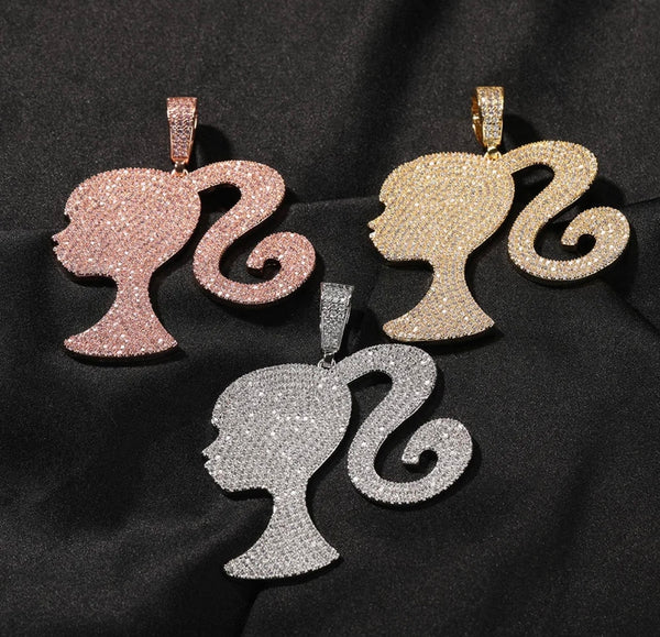 ICY BARBIE NECKLACE