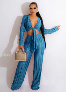 Classy Tie-up Pants Set