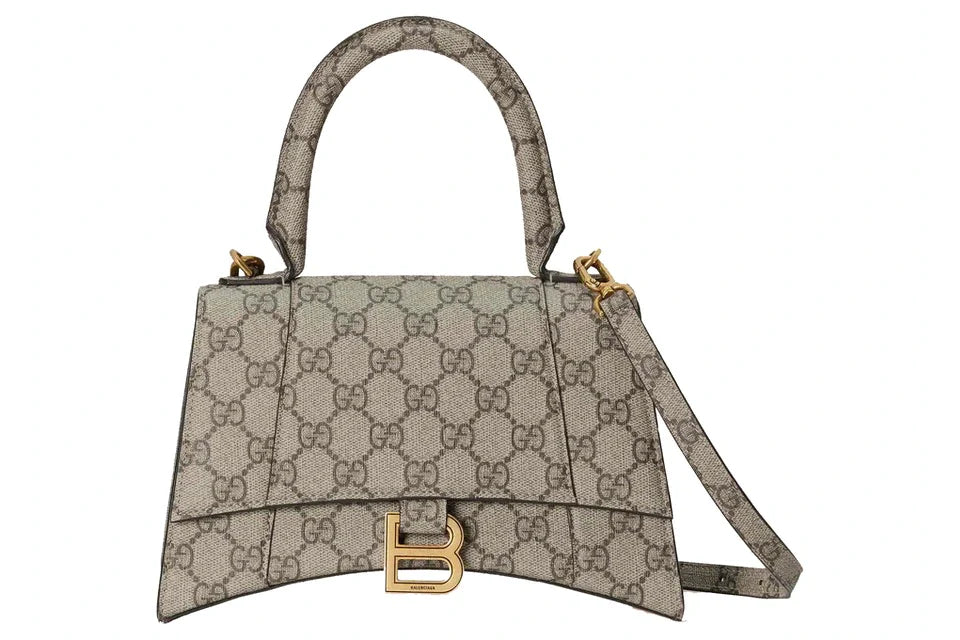 GG x Balenci Hour Glass Tote