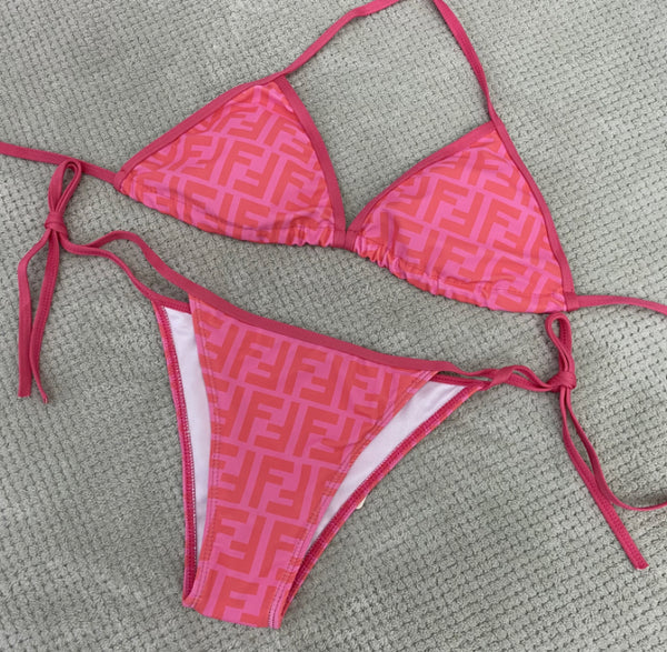 Fendi Monogrammed Bikini