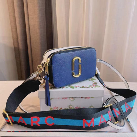 Navy Blue MJ SnapShot Bag