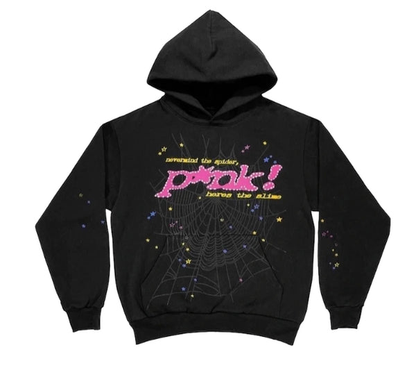 Sp5der P*NK Hoodie