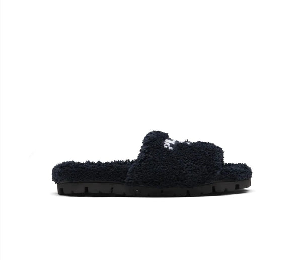 Terry cloth slides