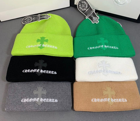 Embroidered CH. Beanie