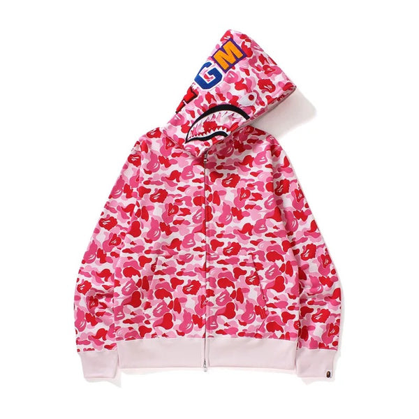 BAPE 1st Camo shark Zip hoodie