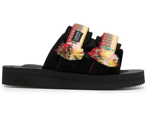 Suicoke Black Lanvin Curb Sandals