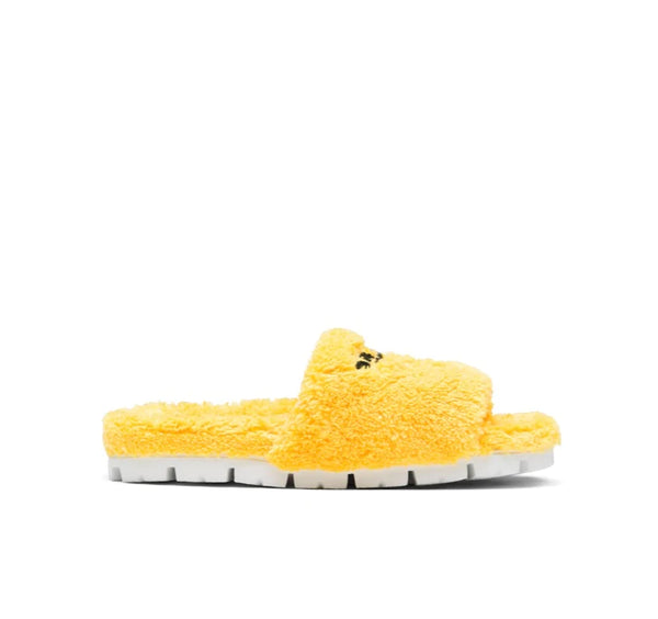 Terry cloth slides
