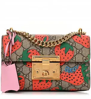 GG strawberry Monogram Set