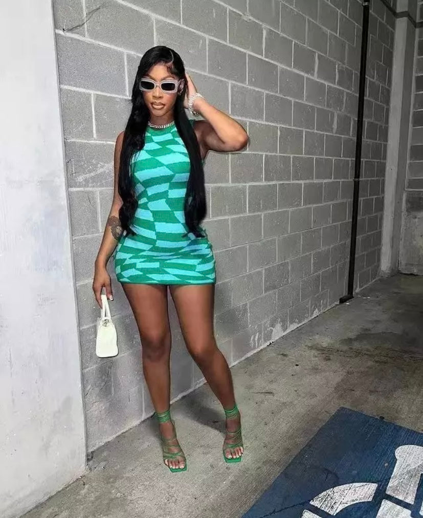 Casual Knitted Club Dress