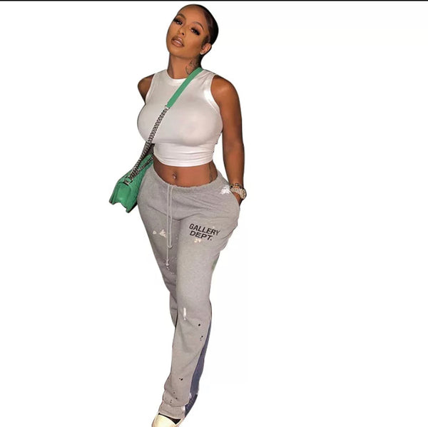 GD logo flare sweatpants