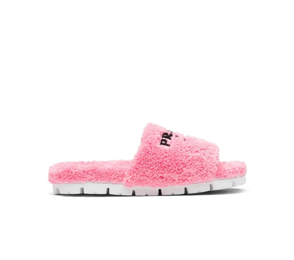 Terry cloth slides